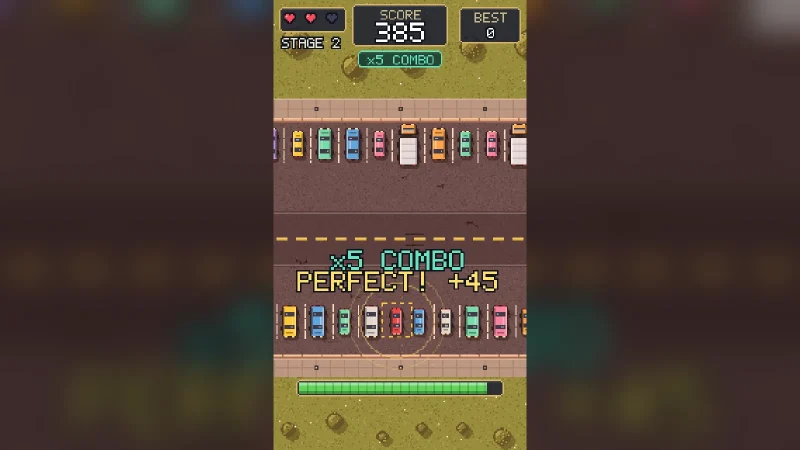 PARKING SNAPのゲーム画面